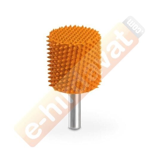 SABURTOOTH 6C1-90 Silindir Tip Tam Kaplı Kalın Diş Ahşap Törpü (Sap:6 mm)