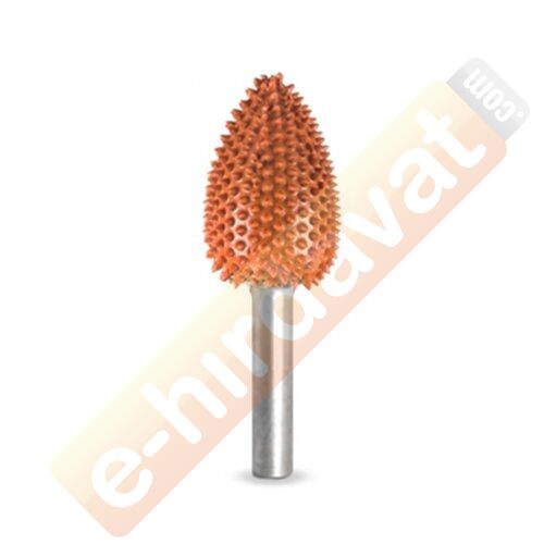 SABURTOOTH 6F34-90 Alev Tipi Kalın Diş Ahşap Törpü (Sap:6 mm)