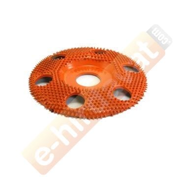 SABURTOOTH SD4125H Kalın Diş Delikli Ahşap Disk Törpü 100 mm