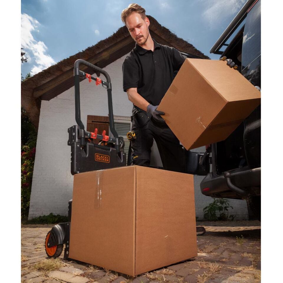 BLACK+DECKER BH206 Çok Fonksiyonlu Katlanır El Arabası