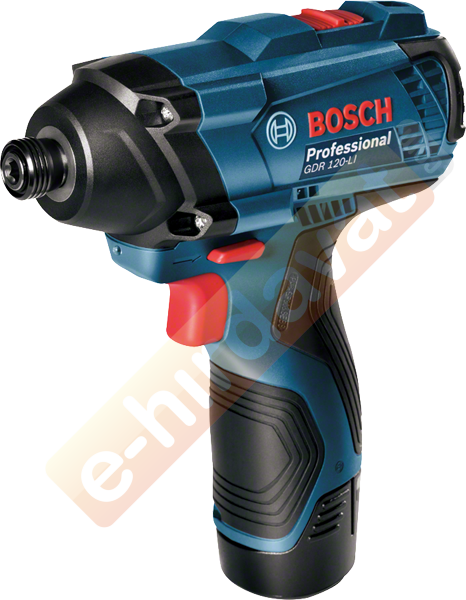 Bosch Profesyonel Seri Bosch Professional GDR 120-LI 12 Volt 1,5 Ah Çift Akülü Darbeli Somun Sıkma - Çantalı