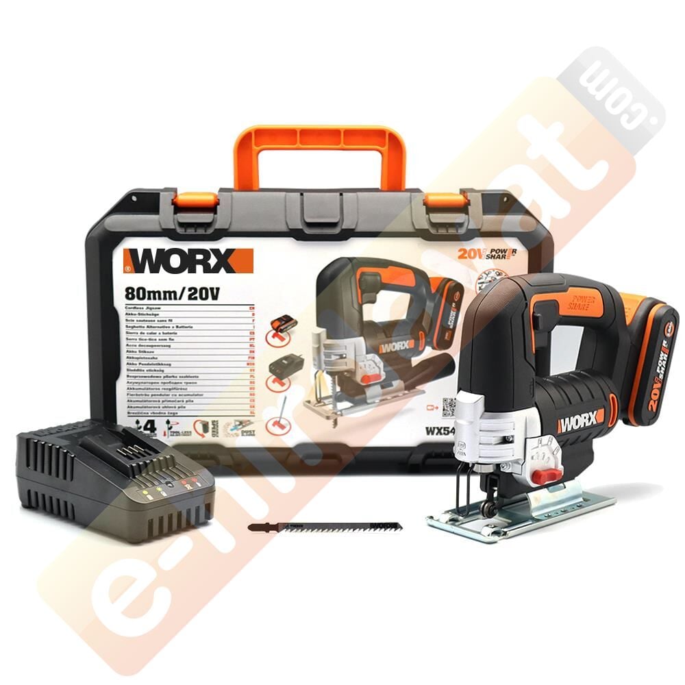 WORX WX543 20Volt 2.0Ah Li-ion Profesyonel Dekupaj Testere
