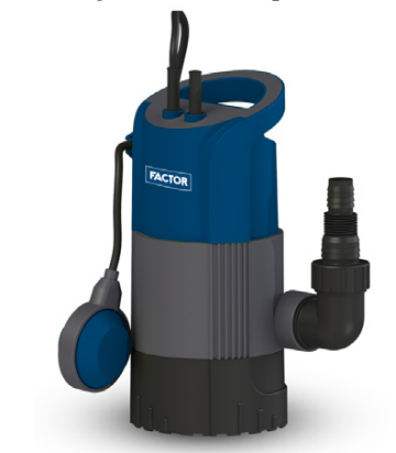 FACTOR CD9003N1 3N1 Drenaj Dalgıç Pompa 900 Watt