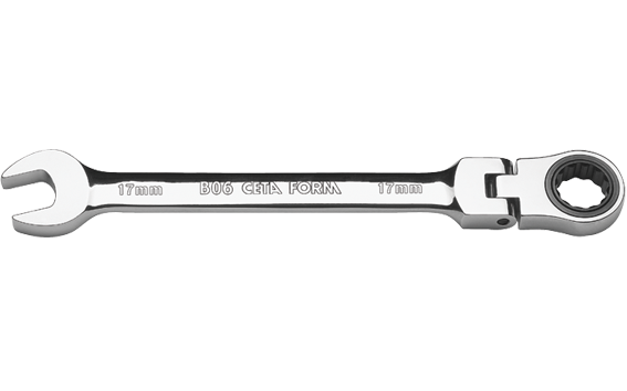 Ceta Form C-Gear Cırcırlı Kombine Anahtar 11mm (Bükülebilir Kafa)