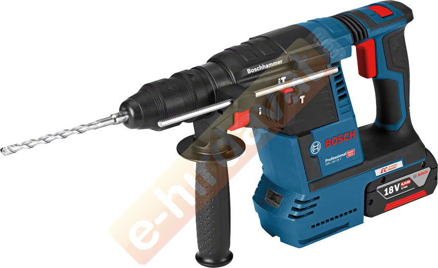 Bosch Profesyonel Seri Bosch Professional GBH 18V-26 F 6 Ah Çift Akülü Kırıcı/Delici-Çanta