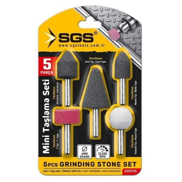 SGS Mini Taşlama Seti 5 Parça