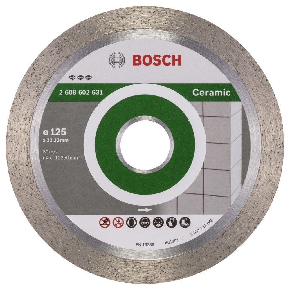 Bosch Aksesuarlar Bosch - Best Serisi Seramik İçin, Elmas Kesme Diski 125 mm