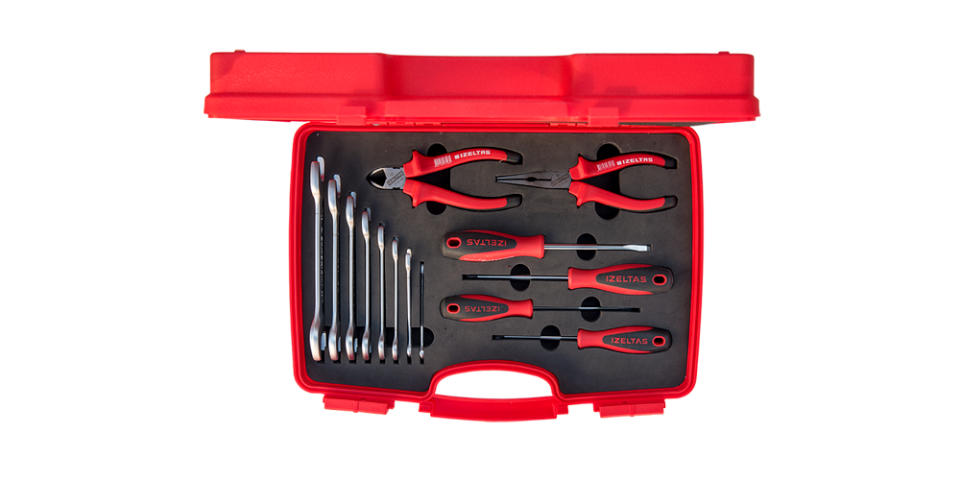 İZELTAŞ 14 Parça Bakım Onarım Alet Seti
