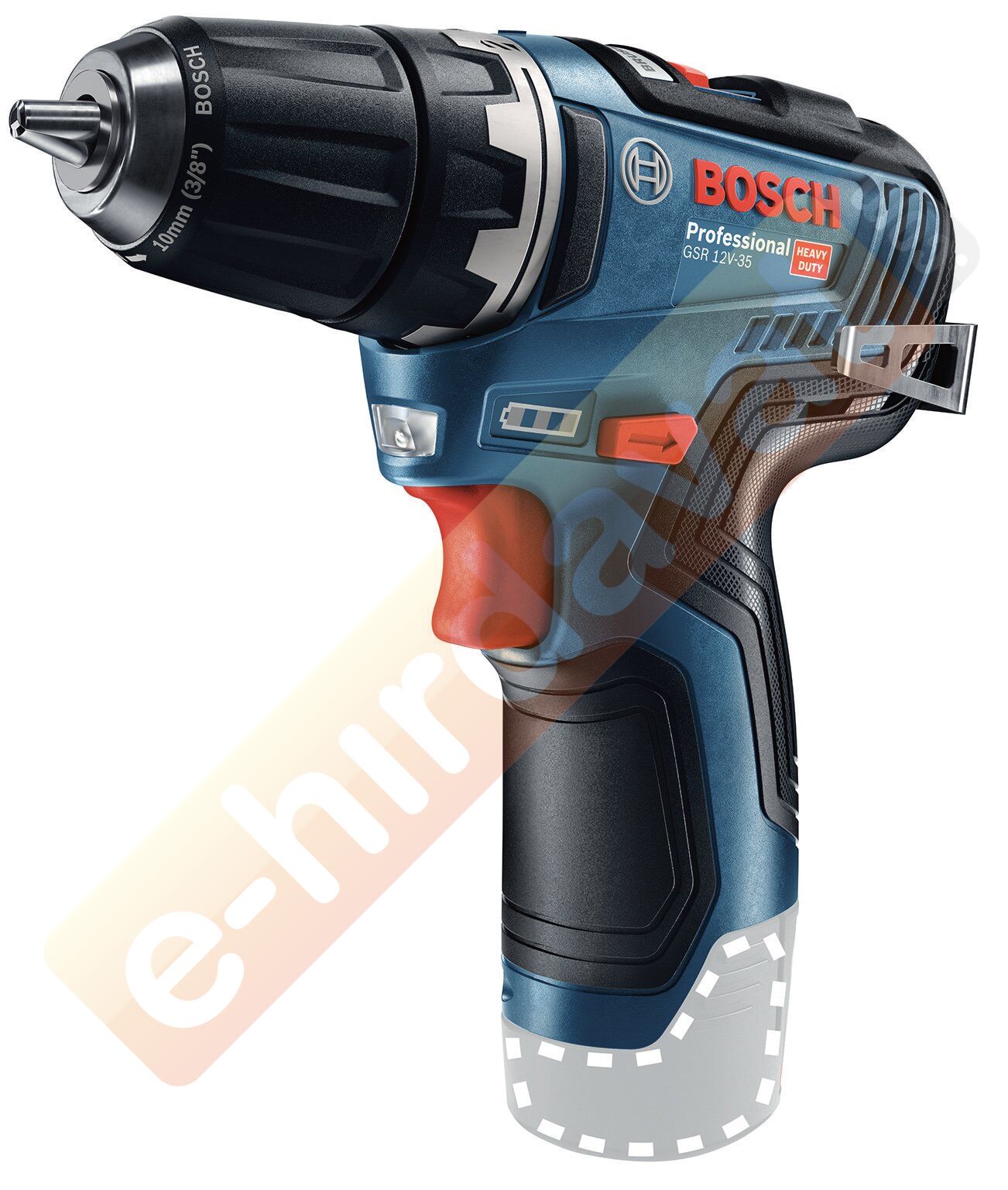 Bosch Profesyonel Seri Bosch Professional GSR 12V-35 (Solo) Akülü Delme Vidalama Makinesi