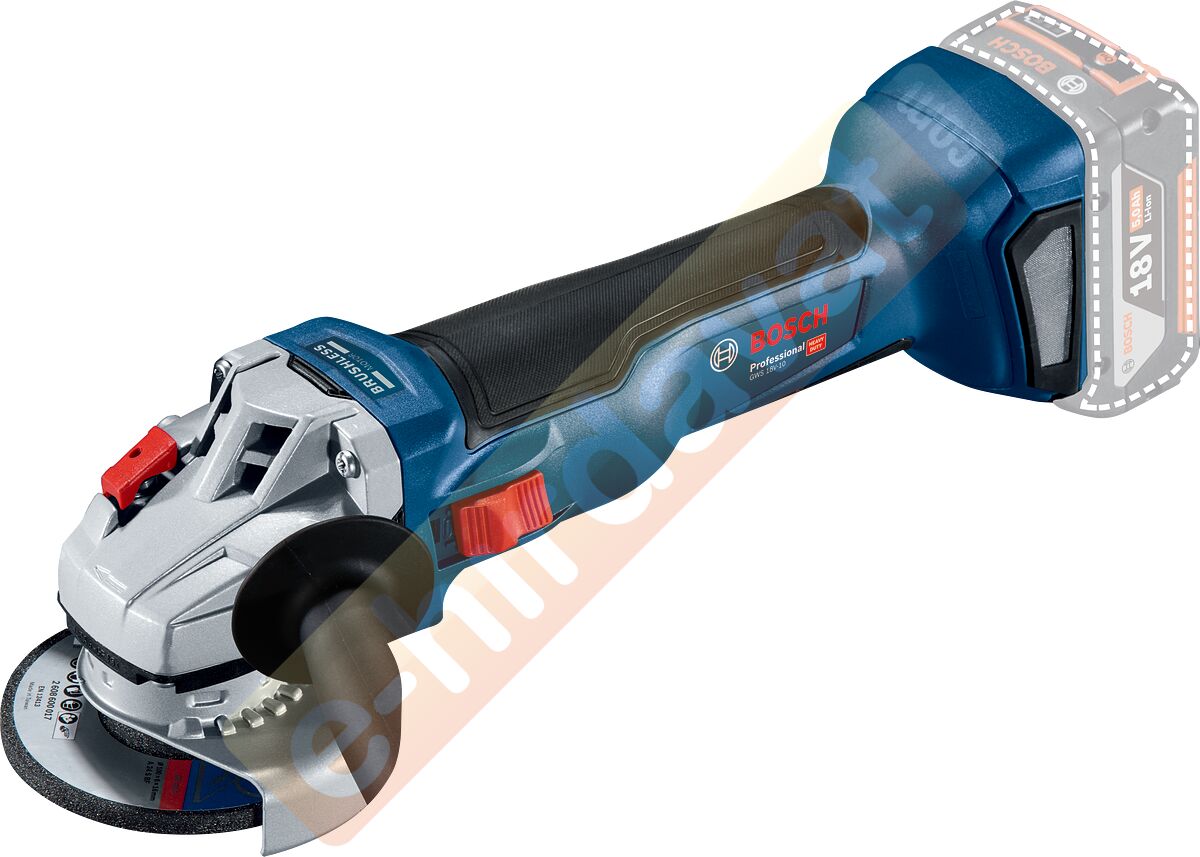 Bosch Profesyonel Seri Bosch Professional GWS 18V-10 (Solo) Akülü Taşlama Makinesi (125mm)