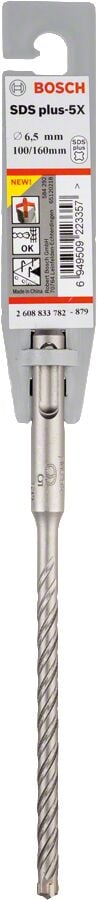 Bosch - SDS-Plus-5X Serisi Kırıcı Delici Matkap Ucu 6,5*160 mm