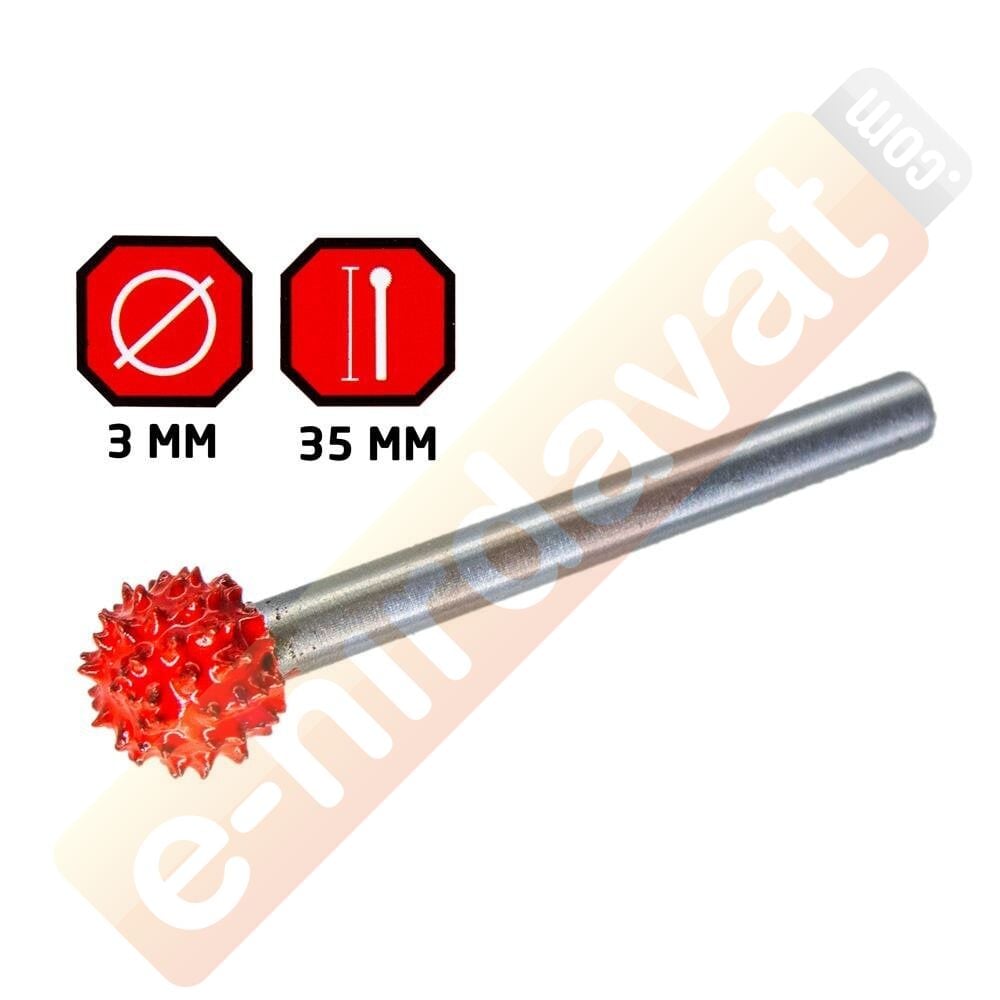 ROX WOOD Karbür Yuvarlak Tip Ahşap Şekillendirme Törpü (153ROX0275)