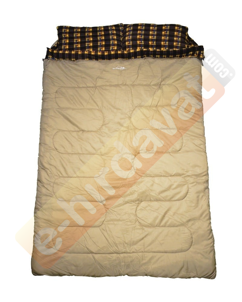 NURGAZ Campout Çift Kişilik Winter Comfort Uyku Tulumu