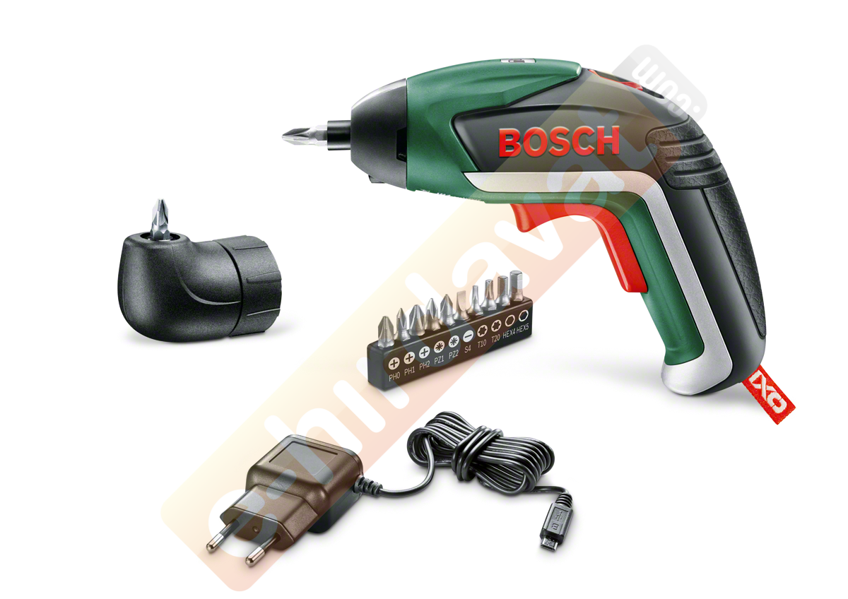 Bosch IXO Akülü Vidalama Makinesi + Köşe Adaptörü