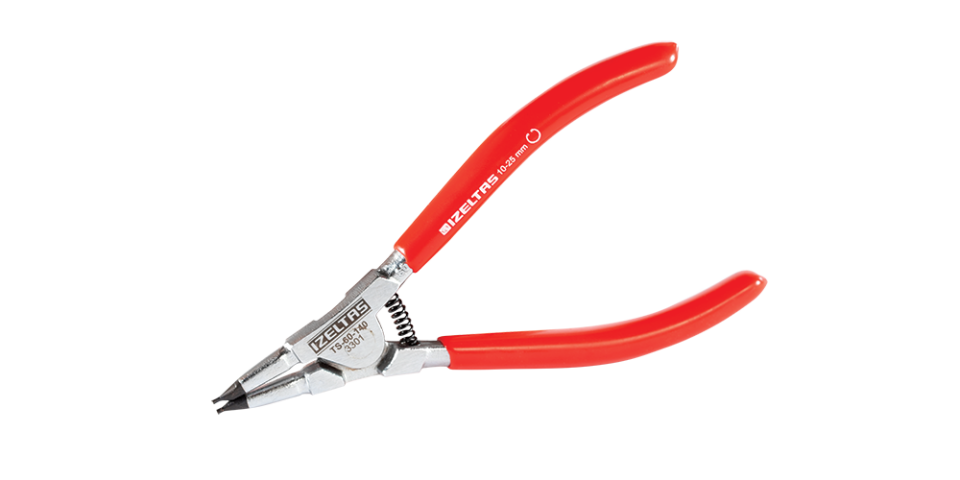 İZELTAŞ Düz Dış Segman Pense 180 mm (3301 12 0180)