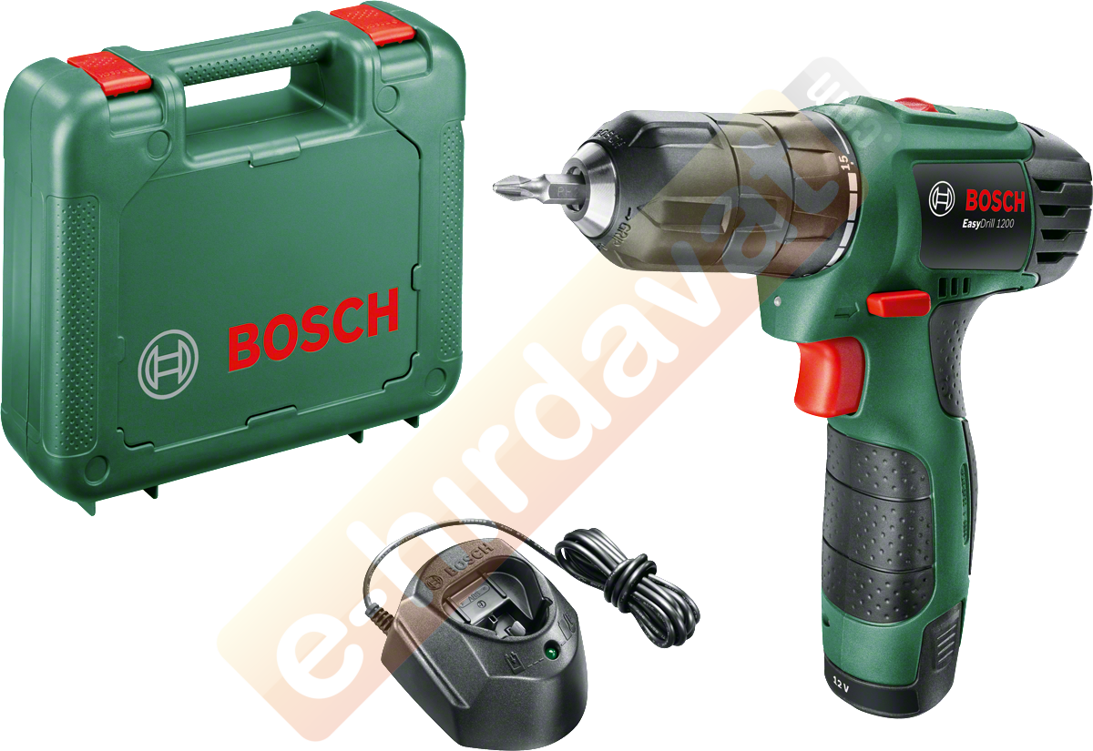 Bosch Easy Drill 1200 Tek Akülü Delme Vidalama Makinesi (1 x 1,5 Ah)