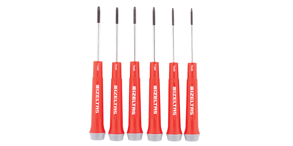 İZELTAŞ Torx Uçlu Klemens Tornavida Takımı 6 Parça (4530 00 1006)