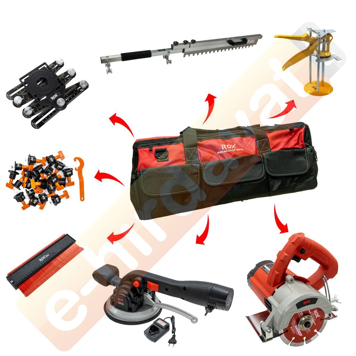 ROX Çantalı Seramikçi Seti (153ROX0170)