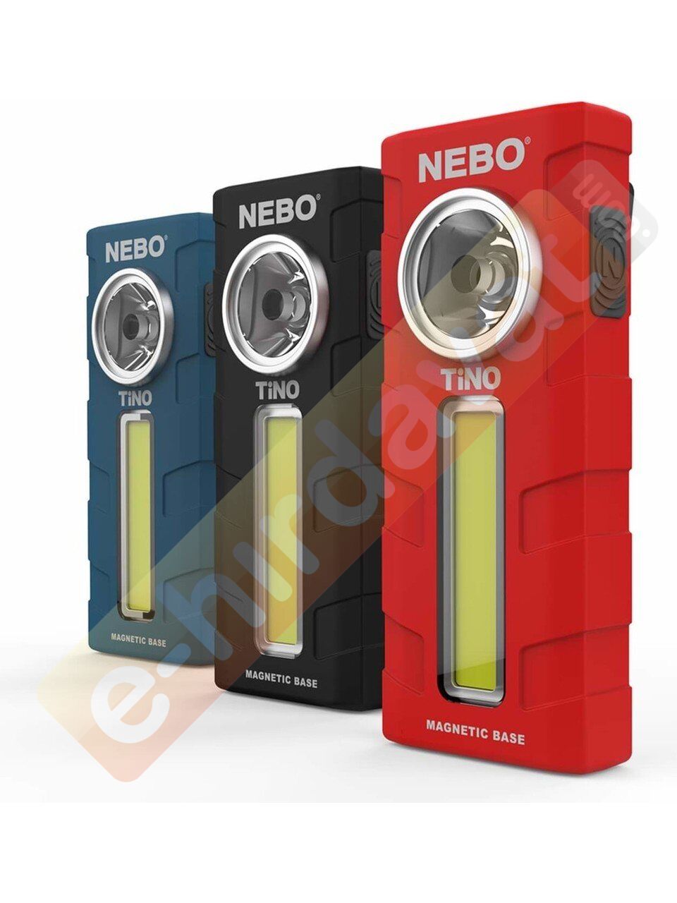 NEBO Tino Pilli LED El Feneri 300 Lümen Siyah (NEBO 6809)