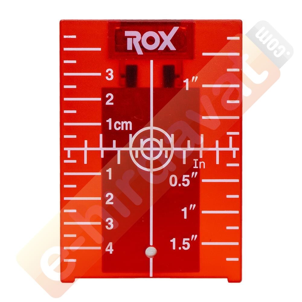 ROX Lazer için Görünürlük Arttırı Hedef Kartı Plakası (153ROX0273)