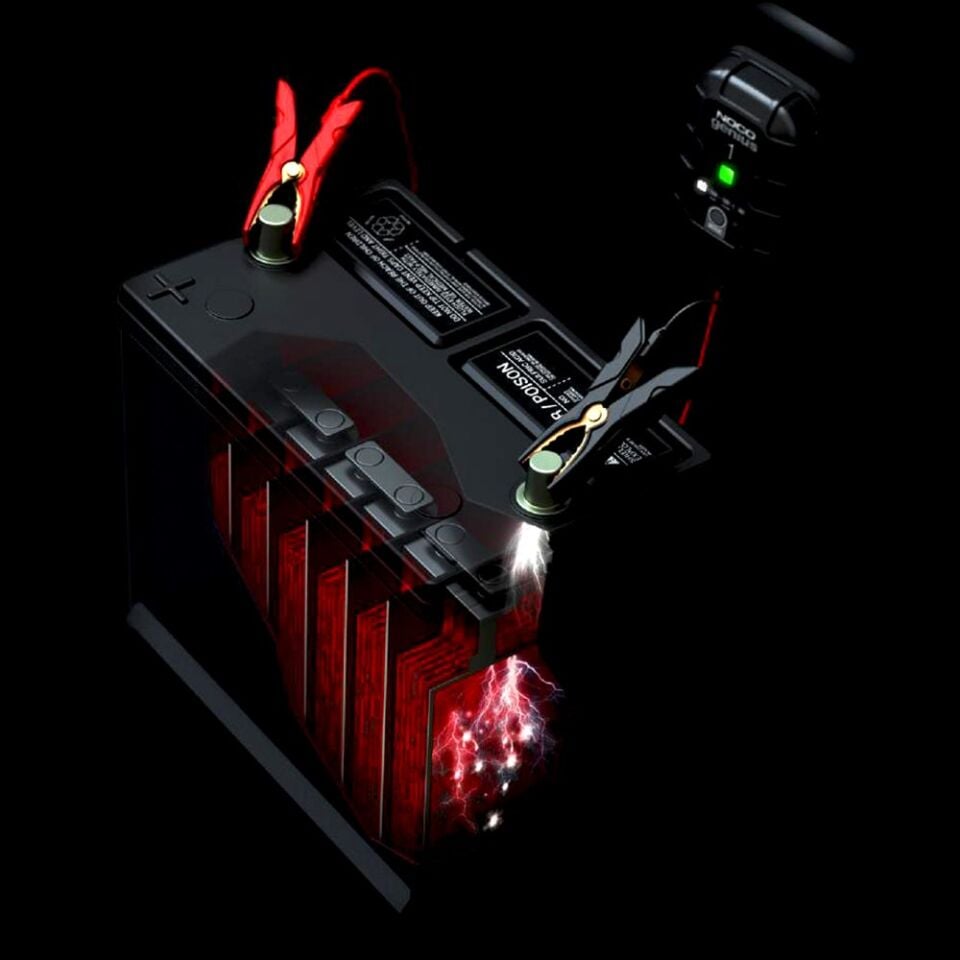 NOCO GENIUS1 Akıllı Akü Şarj ve Akü Bakım/Desülfatör 30A