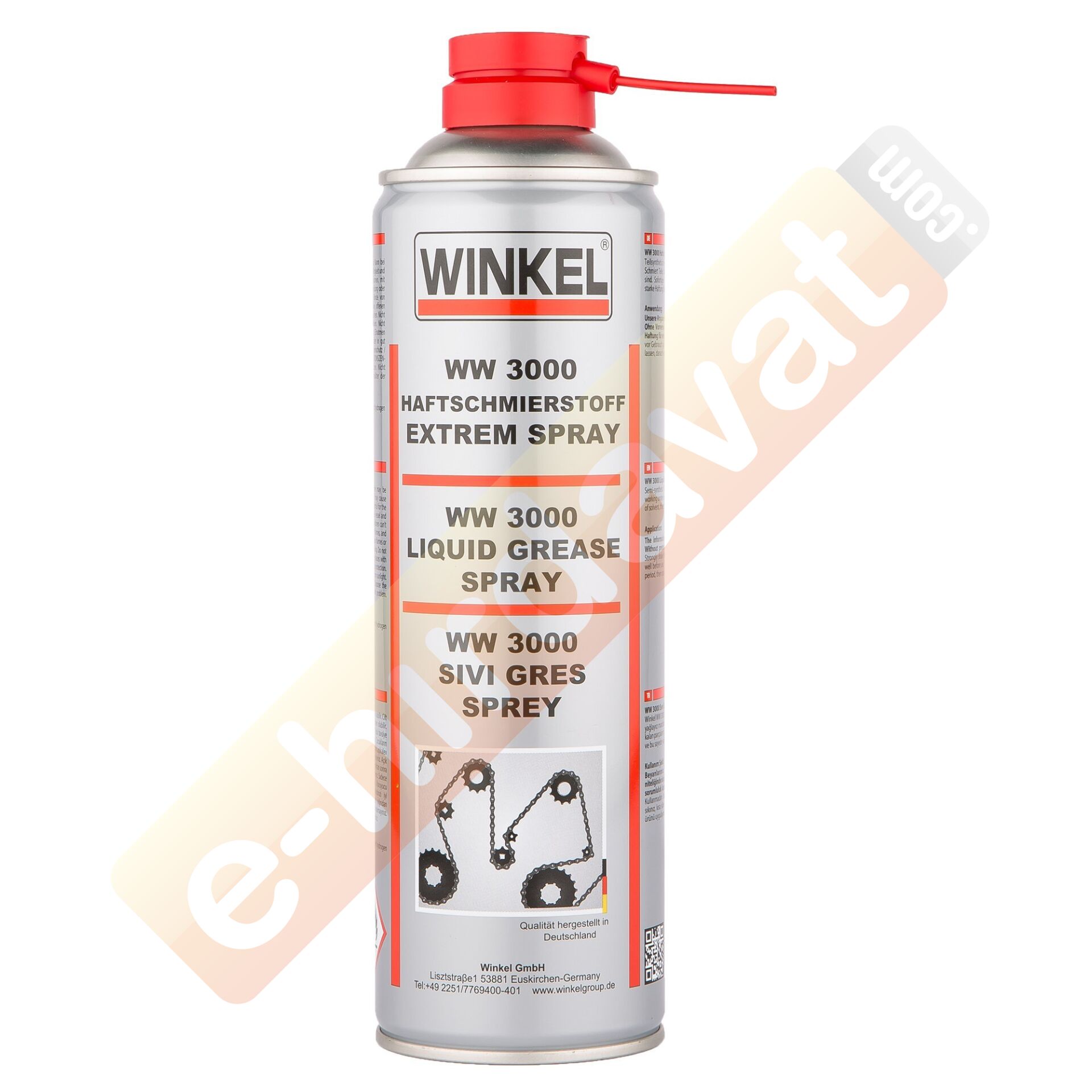 WINKEL WW 3000 Sıvı Gres Spreyi 400 ml. (160114)