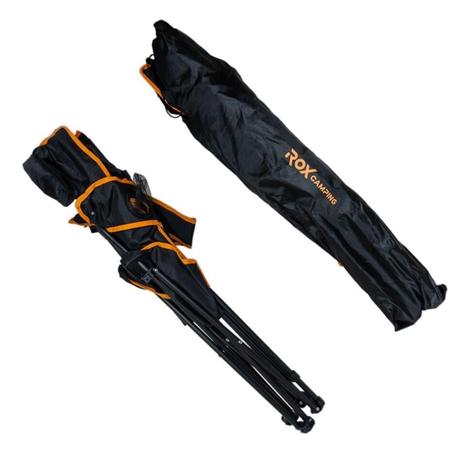 ROX Camping Siyah Katlanır Kamp Sandalyesi (153CAMP0315)