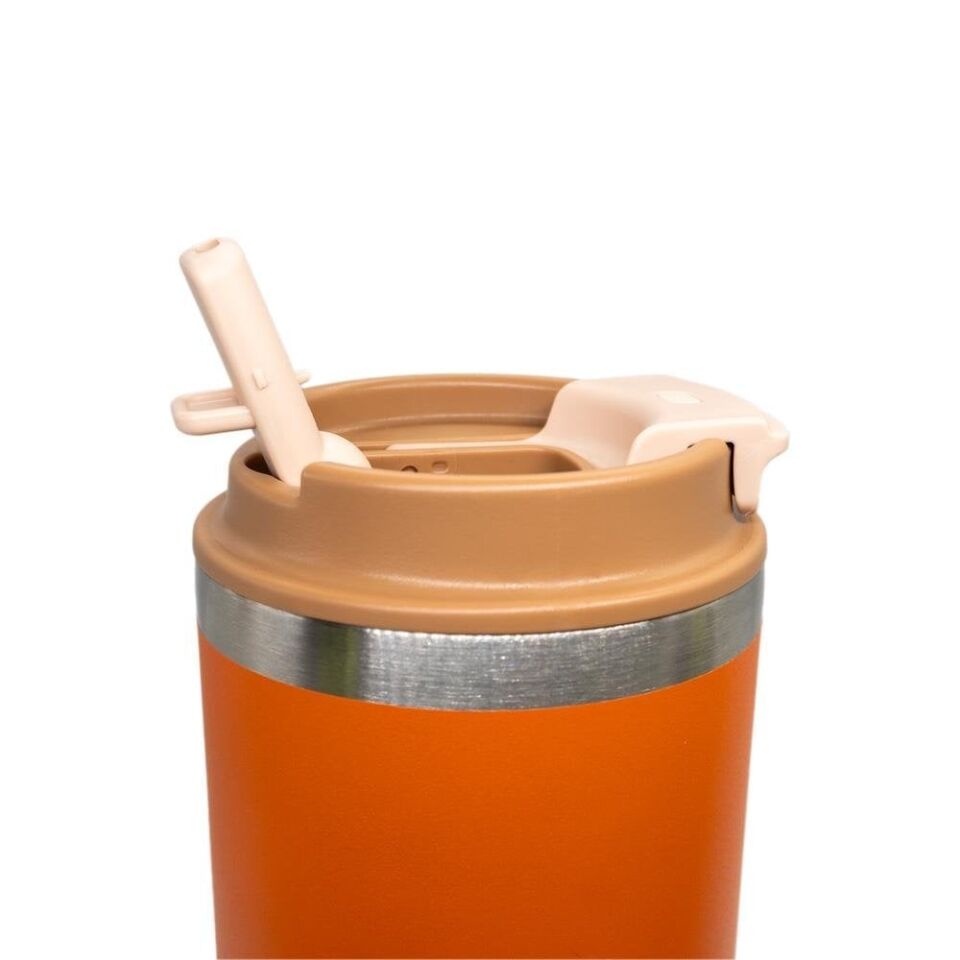 ROX Camping Pipetli Termos 0.48 Litre  - Turuncu (153CAMP0195)