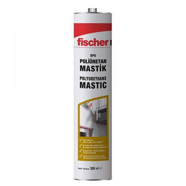 FISCHER DPU Poliüretan Mastik Siyah 300 ml (553025)