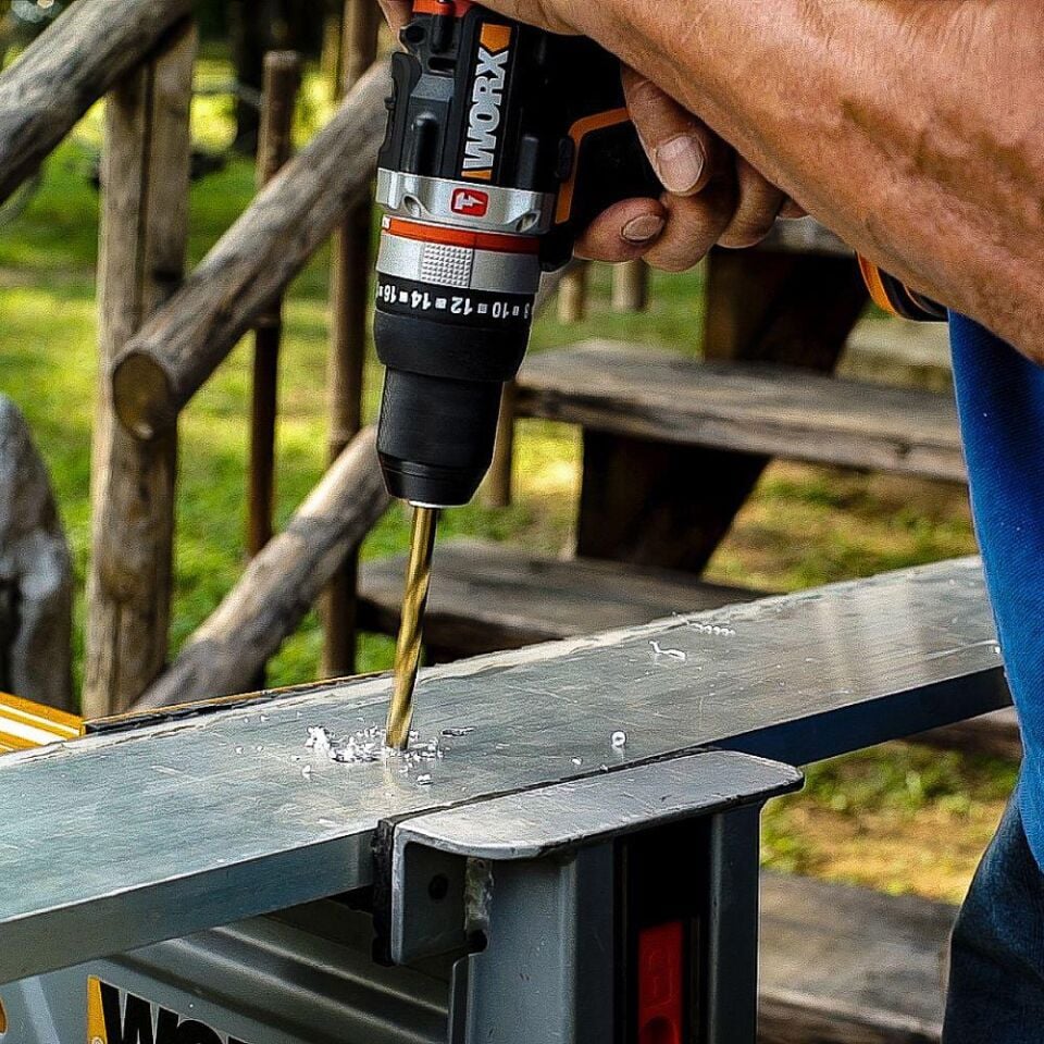 WORX WX-JCR.9 20Volt Kömürsüz Profesyonel Darbeli Matkap (Akü Dahil Değildir)