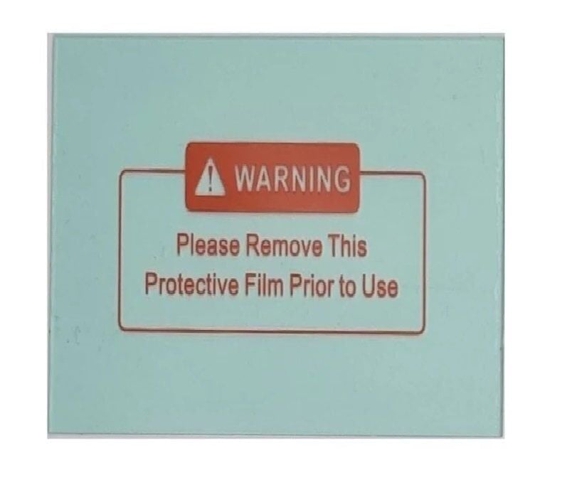 UNIARC Kolormatik Maske için Dış Yedek Koruma Camı 115X104 mm