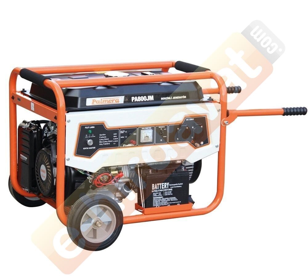 PALMERA PA800JM 8.1 kVA Marşlı Benzinli Jeneratör