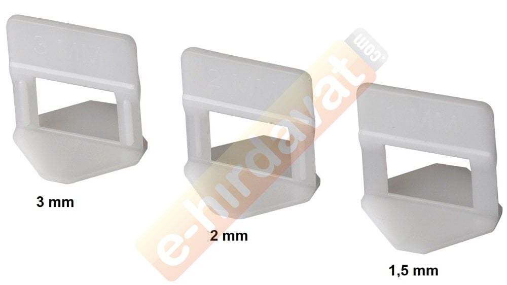 KRİSTAL Fayans - Seramik Seviye Klipsi 3.0 mm (250'li Paket)