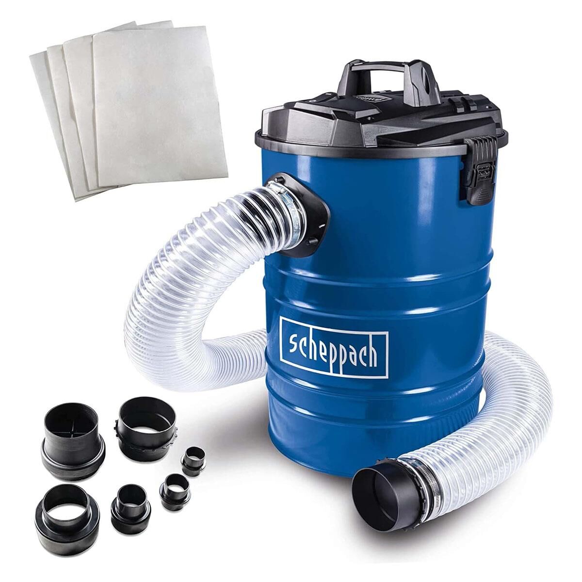 SCHEPPACH DC 100 Toz Emme Makinası 65 Litre 1200 Watt (Adaptör Dahil)