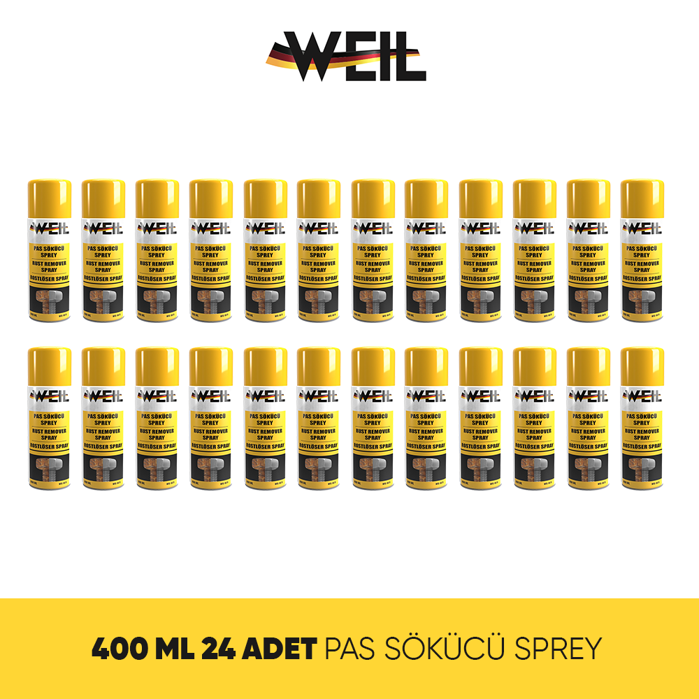 Weil Pas Sökücü Sprey 400ml - 24'lü Paket