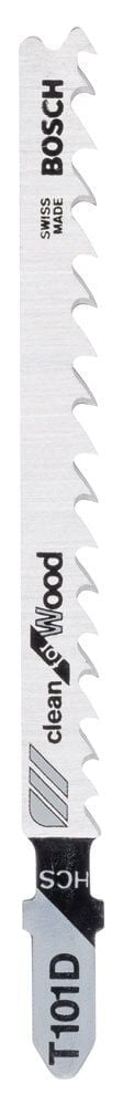 Bosch Aksesuarlar Bosch - Temiz Kesim Serisi Ahşap İçin T 101 D Dekupaj Testeresi Bıçağı - 25'Li Paket