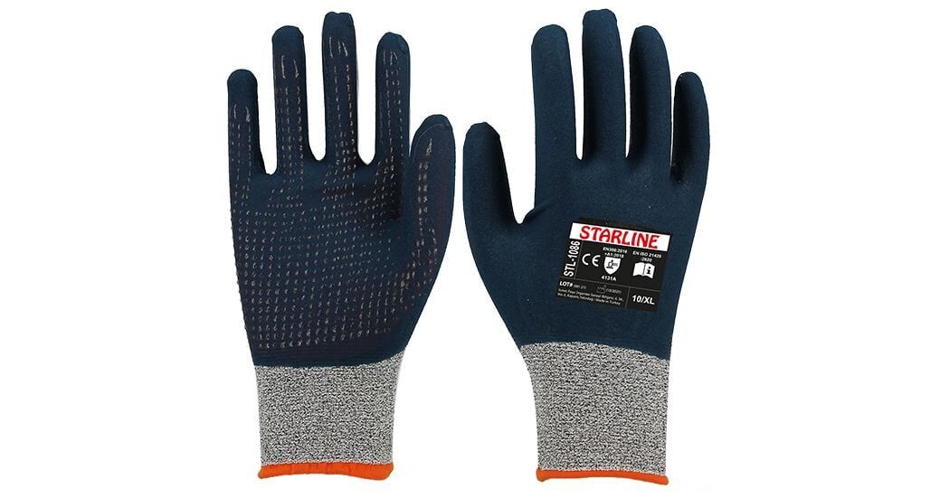 STARLİNE STL-1086 Köpük Nitril Eldiven 10 Numara