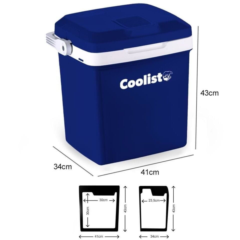 COOLIST CLT26 Sıcak - Soğuk Oto Buzdolabı 26 Litre 12/220 Volt