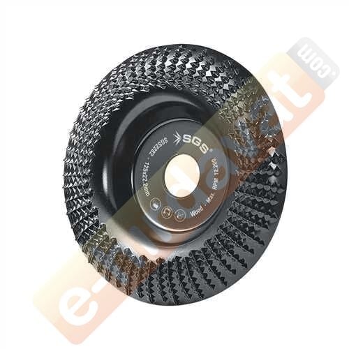 SGS Ahşap Taşlama Ve İşleme Diski Kavisli 115 mm (SGS2280)