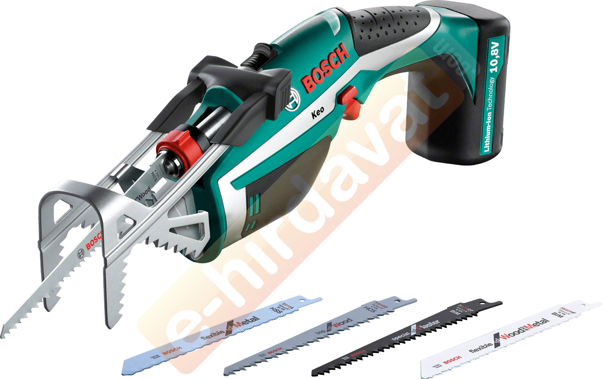 Bosch KEO Akülü Bahçe Testeresi + Bahçe Eldiveni