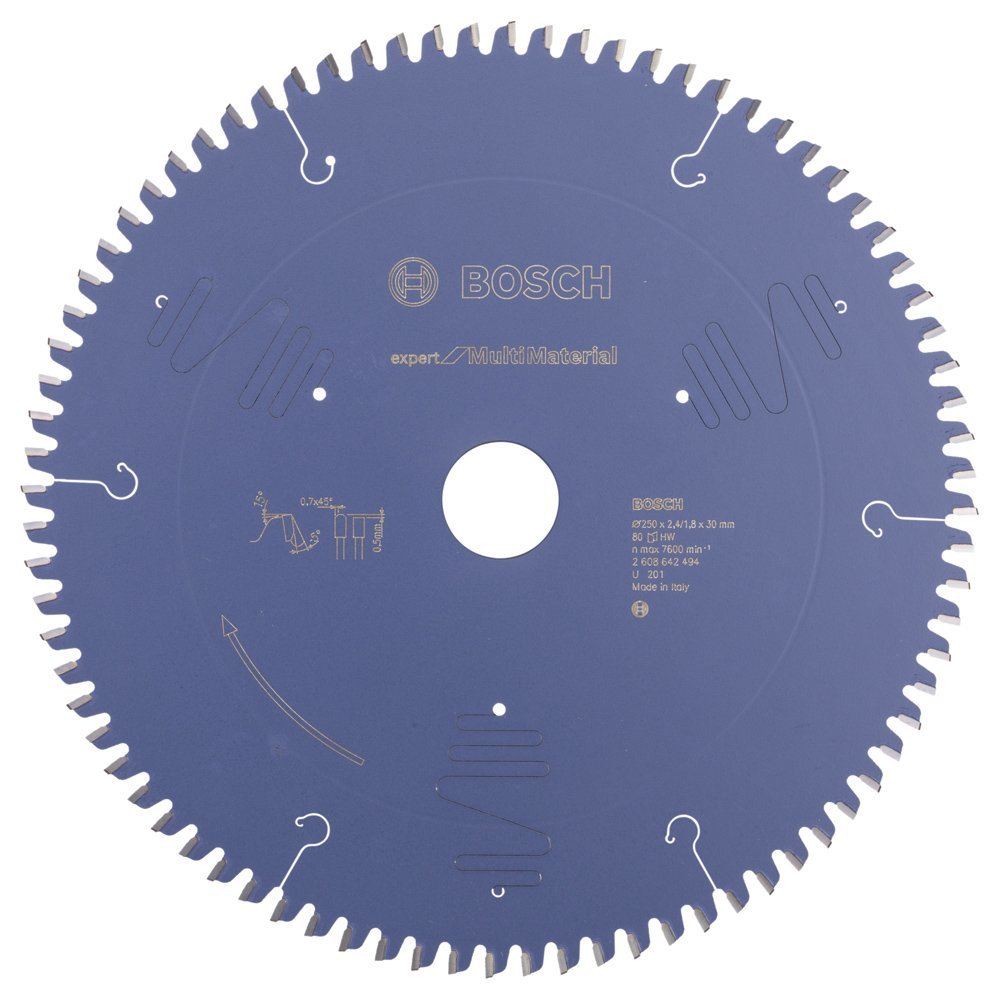 Bosch Expert for MultiMaterial 250*30 mm 80 D