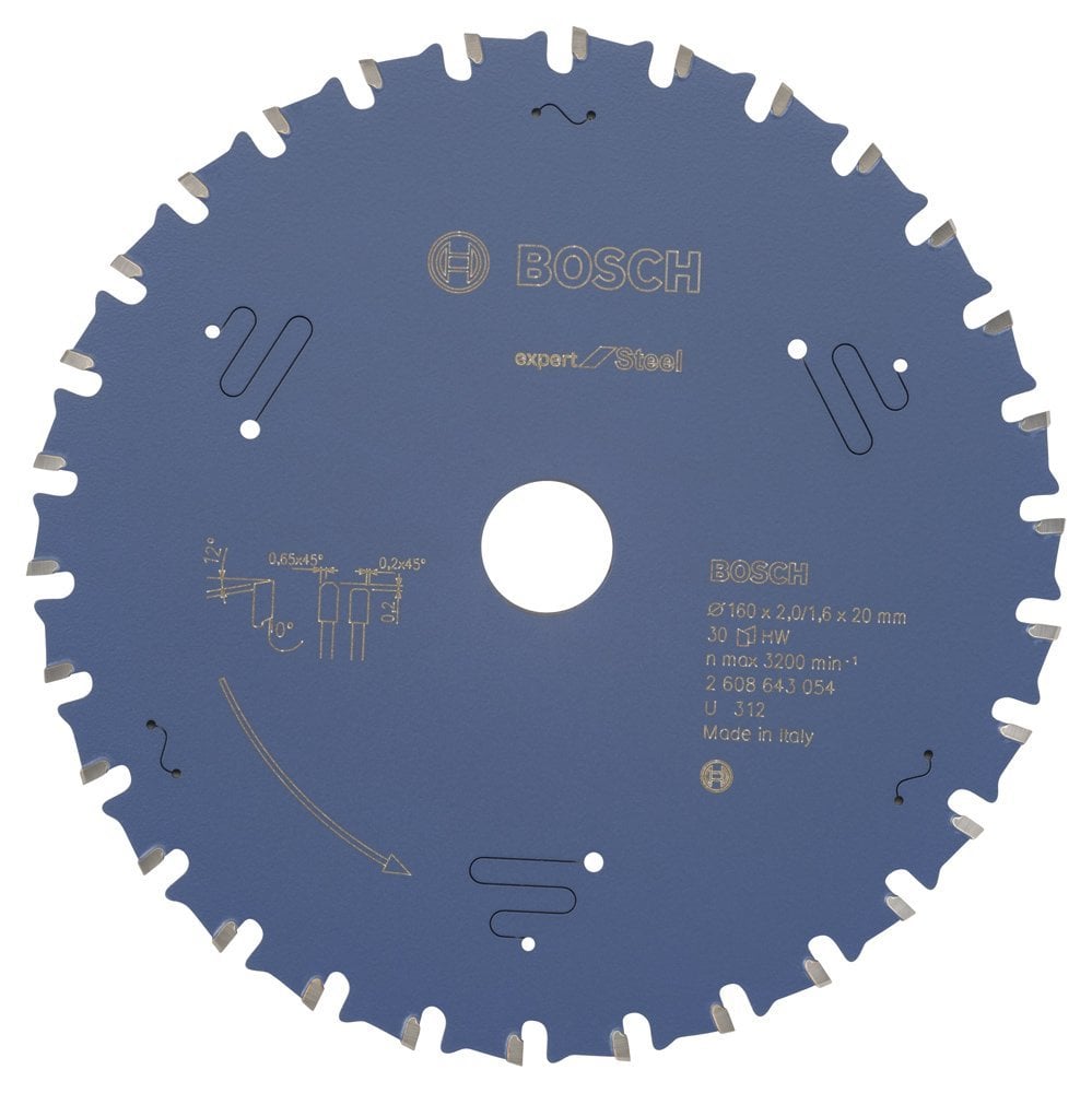 Bosch Expert for Steel 160*20 mm 30 Diş