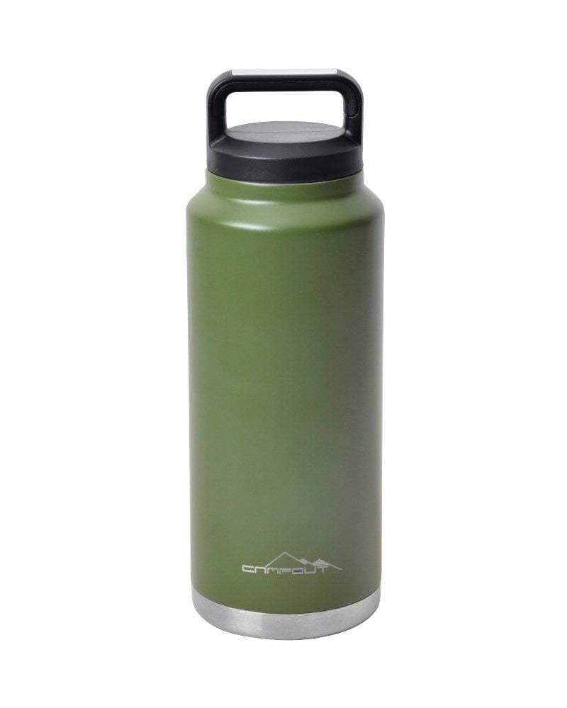 NURGAZ Campout Çift Katmanlı Termos Yeşil 1000 ml (NG 163)