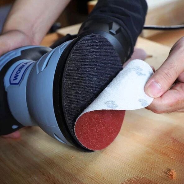 SİA 1950 Siaspeed 7 Delik Cırt Zımpara 150 mm 80 Kum