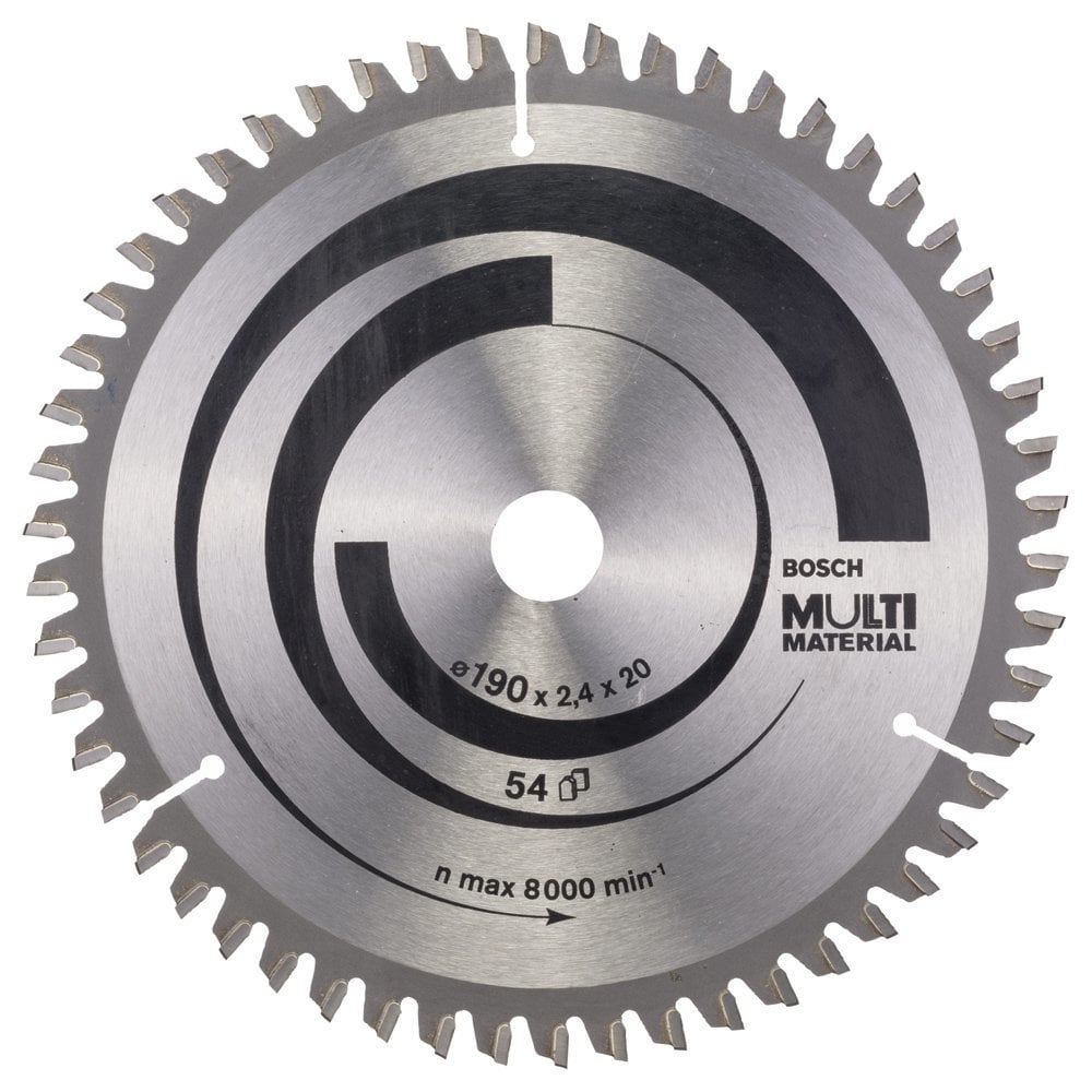 Bosch MultiMaterial 190*20/16 mm 54 Diş