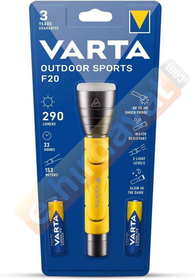 VARTA Outdoor Sports Fener 2AA (18628101421)
