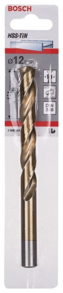 Bosch - HSS-TiN Metal Matkap Ucu 12*151 mm