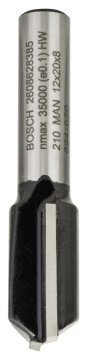 Bosch Standard W Çift Oluk Düz Freze 8*12*51mm
