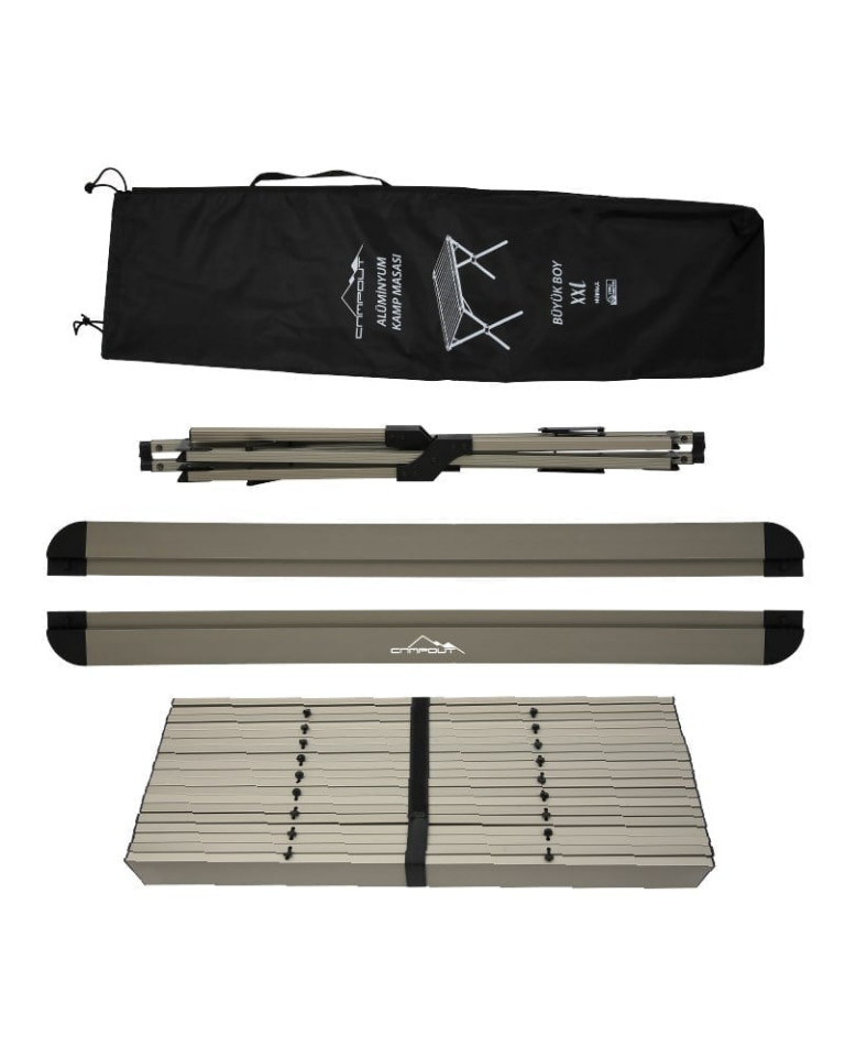 NURGAZ Campout XXL Alüminyum Kamp Masası