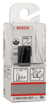 Bosch Standard W Çift Oluk Düz Freze 8*15*51mm